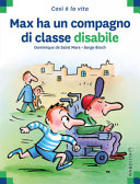 Copertina  Max ha un compagno di classe disabile