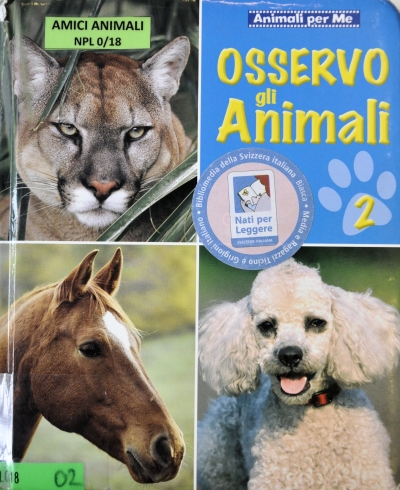 Copertina  Osservo gli animali. 2