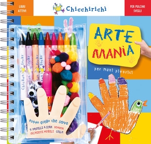 Copertina  Arte mania : per mani pittrici