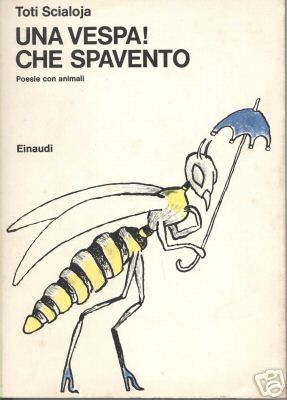 Copertina  Una vespa! Che spavento : poesie con animali