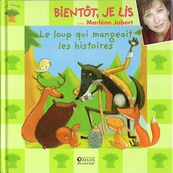 Copertina  Le loup qui mangeait des histoires