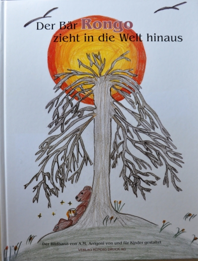 Copertina  Der Bär Rongo zieht in die Welt hinaus