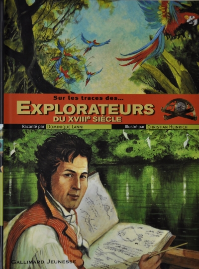 Copertina  Explorateurs du XVIII siècle