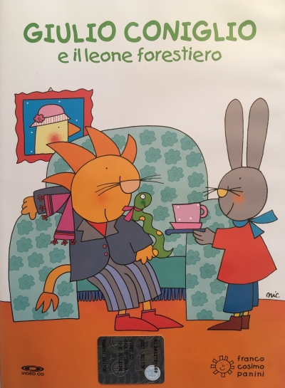 Copertina  Giulio Coniglio e il leone forestiero