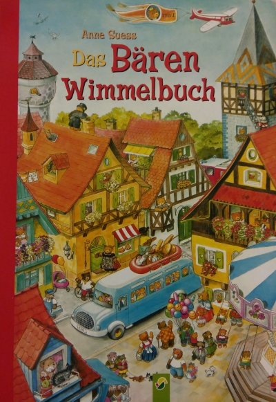 Copertina  Das Bären Wimmelbuch [Cerca e trova la città degli orsi]