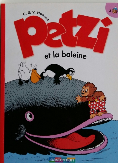 Copertina  Petzi et la baleine