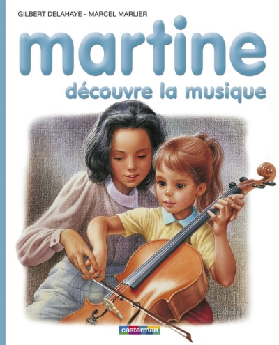 Copertina  Martine découvre la musique