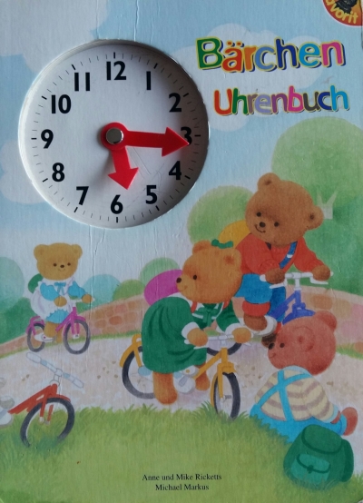 Copertina  Bärchen Uhrenbuch