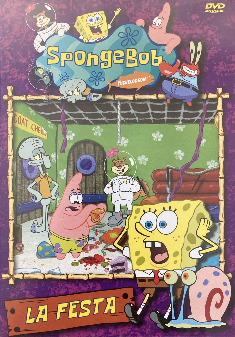 Copertina  Spongebob : la festa