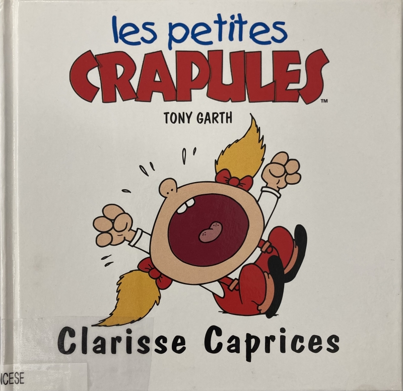 Copertina  Clarisse Caprices