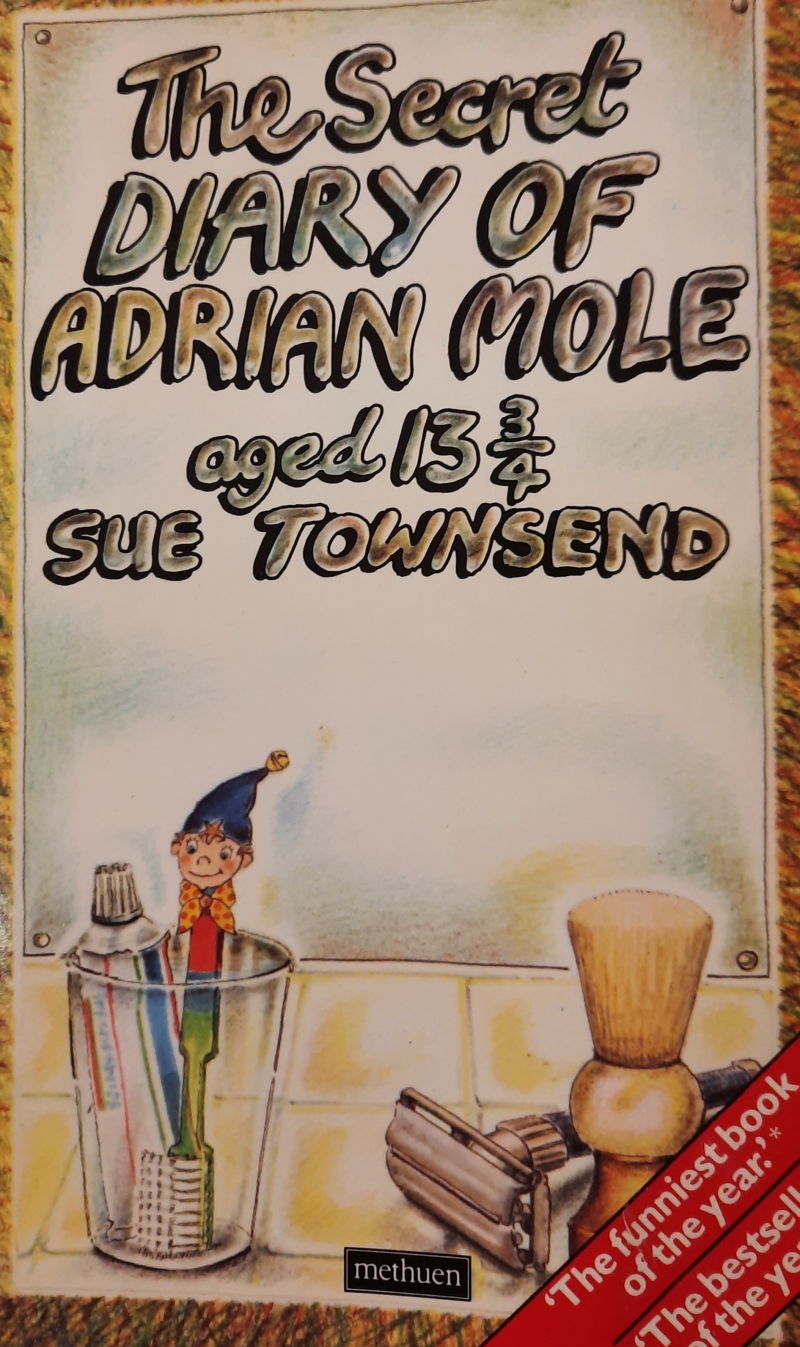 Copertina  The secret diary of Adrian Mole aged 13 3/4 