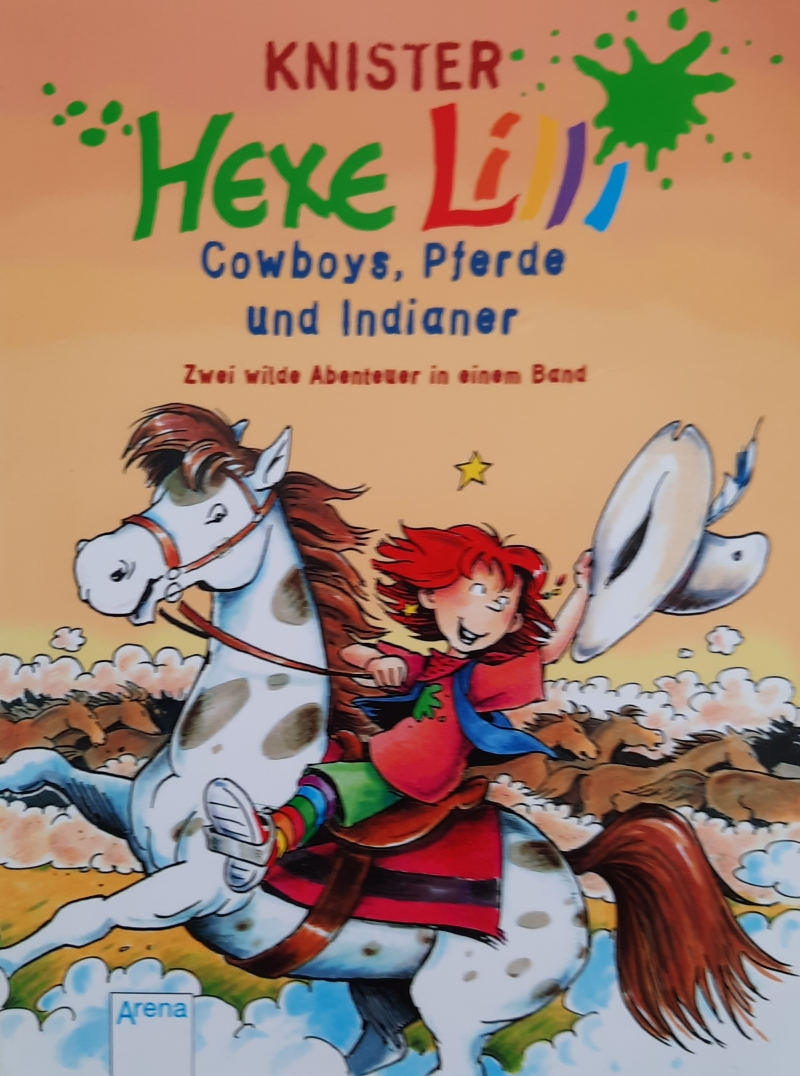 Copertina  Hexe Lilli. Cowboys, Pferde und Indianer 