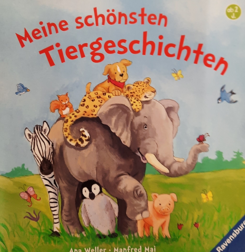 Copertina  Meine schönsten Tiergeschichten : in drei Minuten erzählt