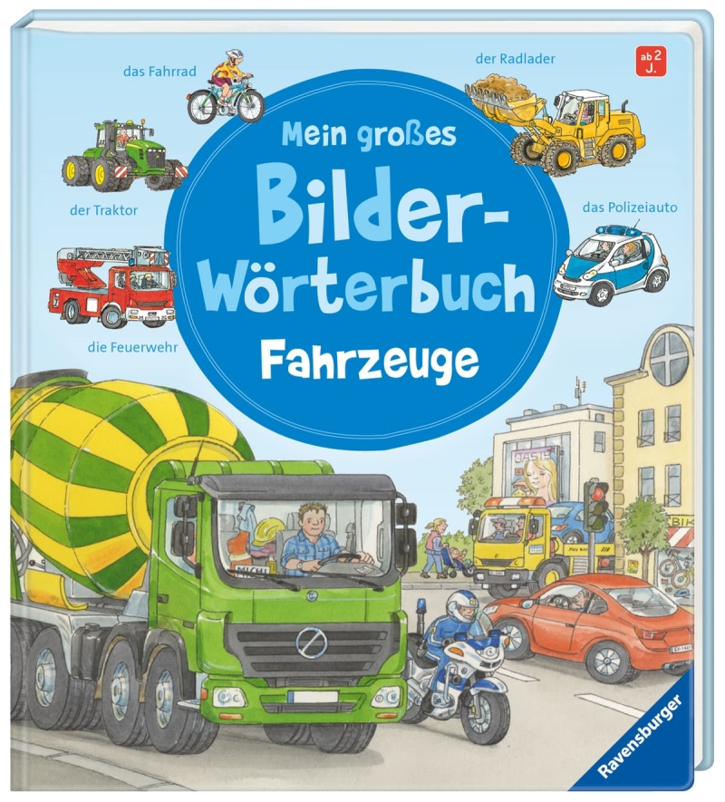 Copertina  Mein Grosses Bilder-Wörterbuch Fahrzeuge