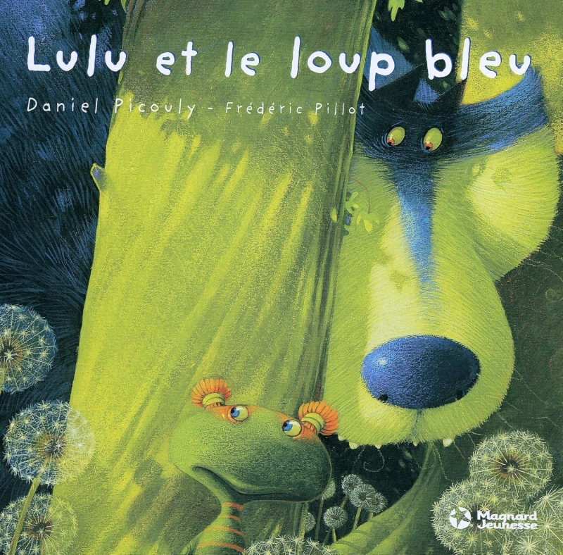 Copertina  Lulu et le loup bleu