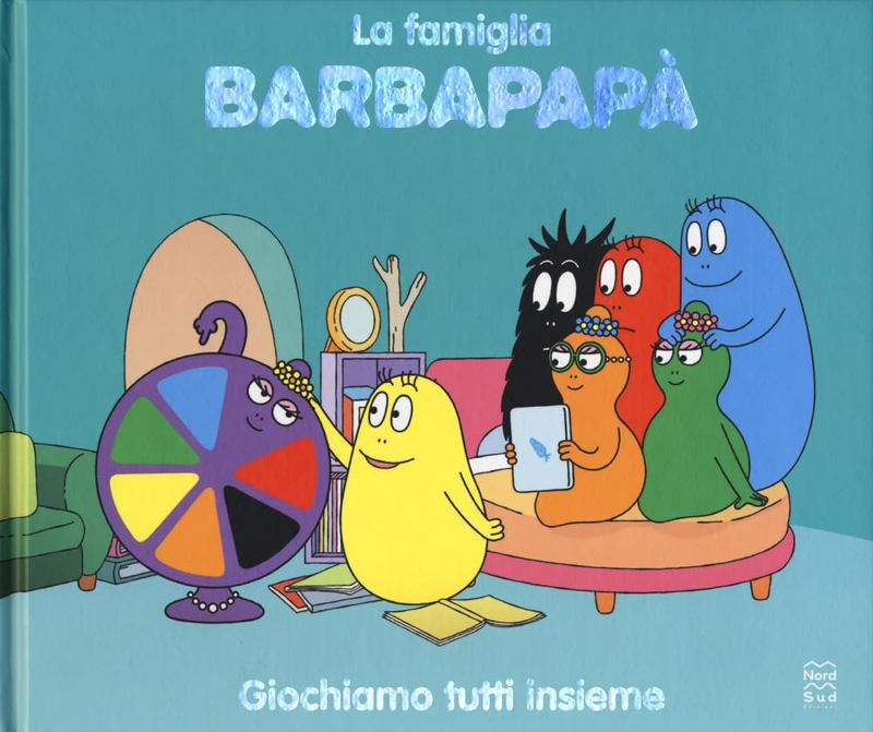 Copertina  Giochiamo tutti insieme. La famiglia Barbapapà