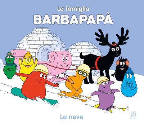 Copertina  La neve. La famiglia Barbapapà