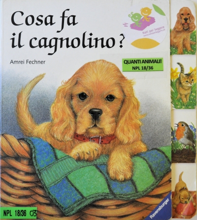 Copertina  Cosa fa il cagnolino?