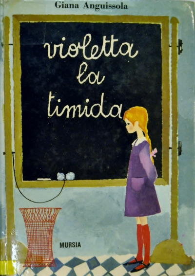 Copertina  Violetta la timida