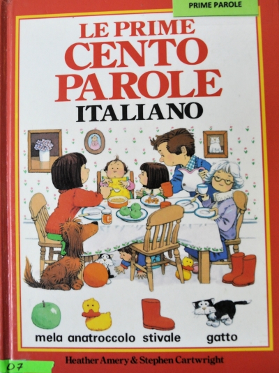 Copertina  Le prime cento parole : italiano