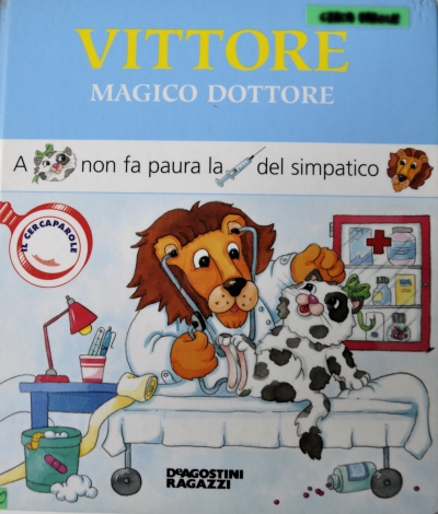 Copertina  Vittore magico dottore