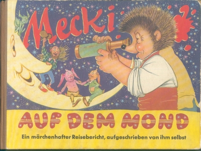 Copertina  Mecki auf dem Mond