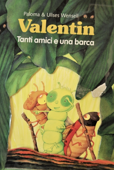 Copertina  Valentin : tanti amici e una barca