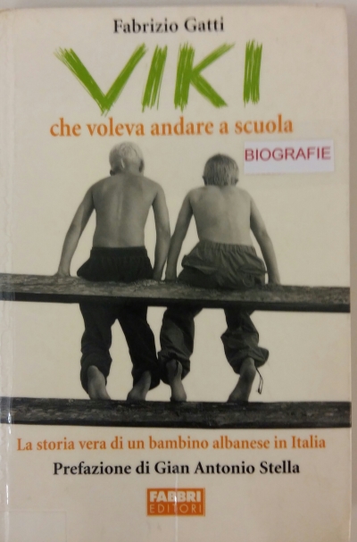 Copertina  Viki che voleva andare a scuola